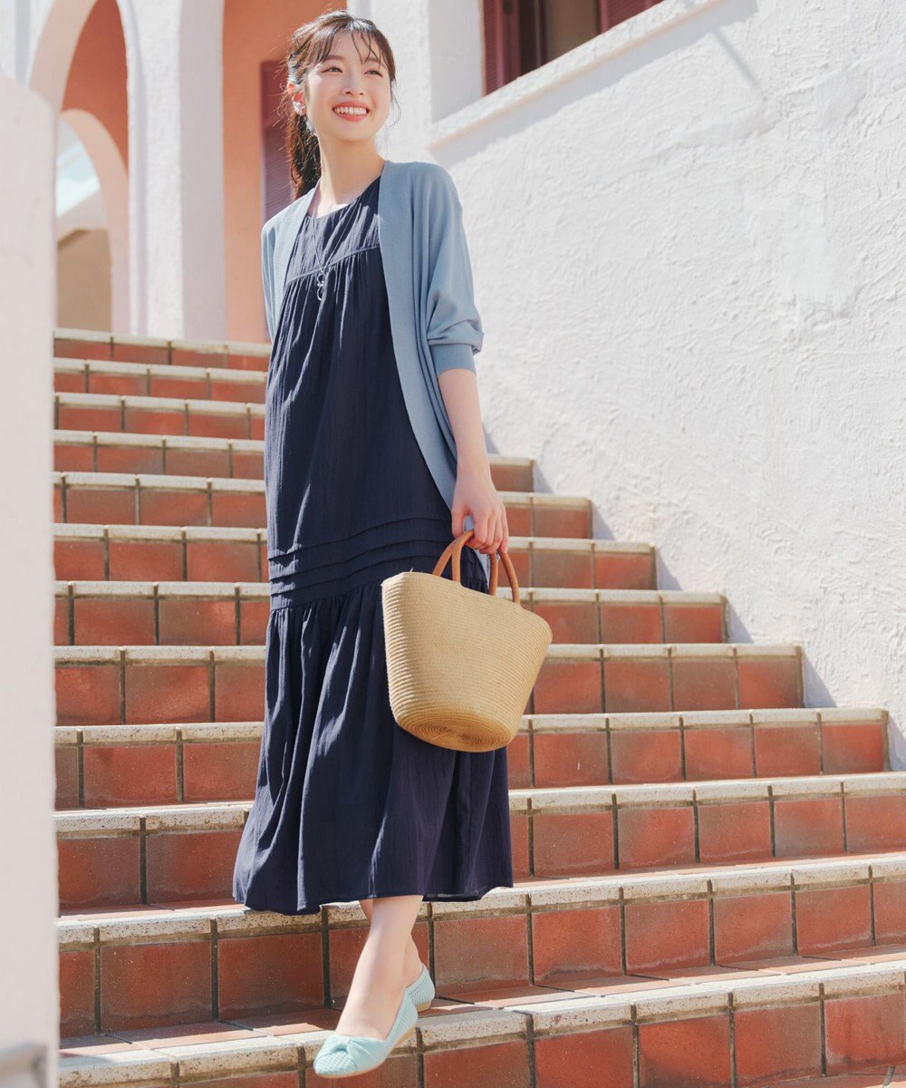 Tiaclasse ドルマンニットカーディガン 