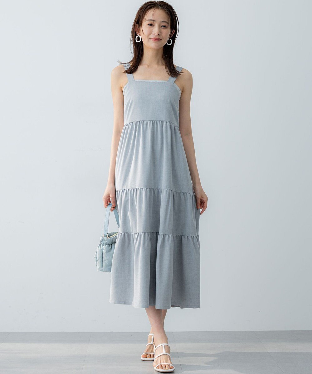 組曲 【WEB限定】ティアードワンピース 