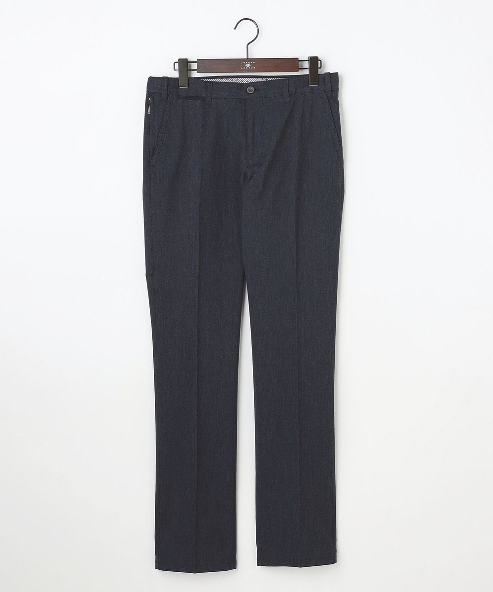 JOSEPH ABBOUD 【キングサイズ・ウエストも伸びる!オーガニックコットン使用】ムリネサマー パンツ 