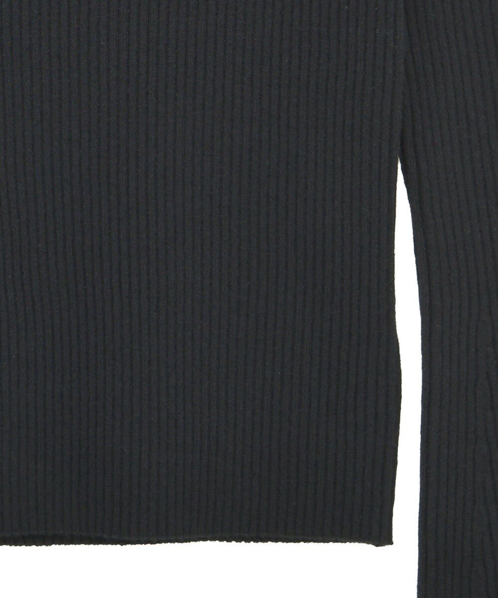 Green Parks 前後２ｗａｙアシンメトリー袖フレアリブニット 