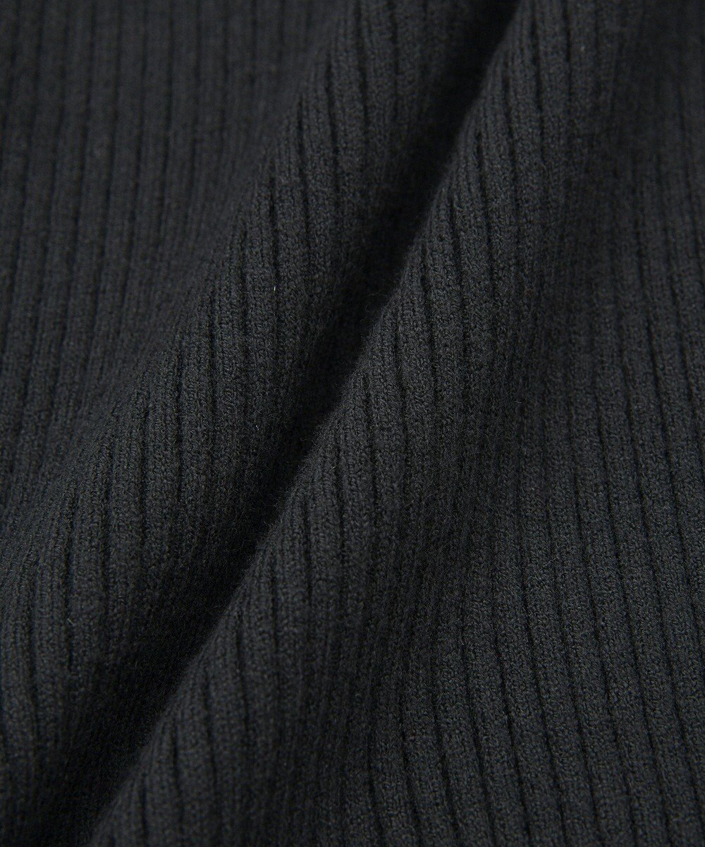 Green Parks 前後２ｗａｙアシンメトリー袖フレアリブニット 