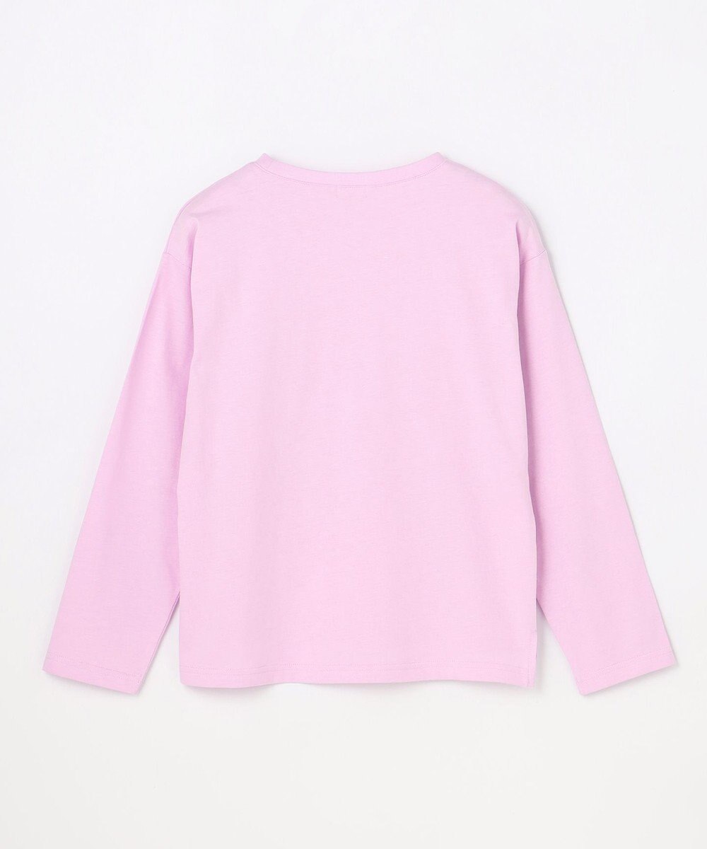 ANY KIDS 【綿100%】ロゴプリント 長袖Tシャツ 