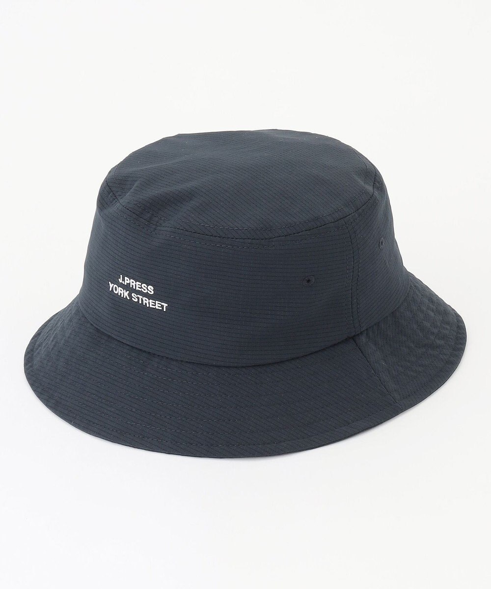 J.PRESS YORK STREET 【UNISEX】ロゴ刺繍バケットハット 