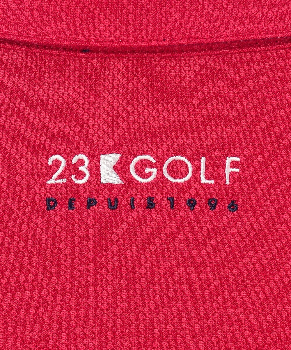 23区GOLF 【MEN】【UVカット】ハニカムカノコ長袖ポロシャツ 