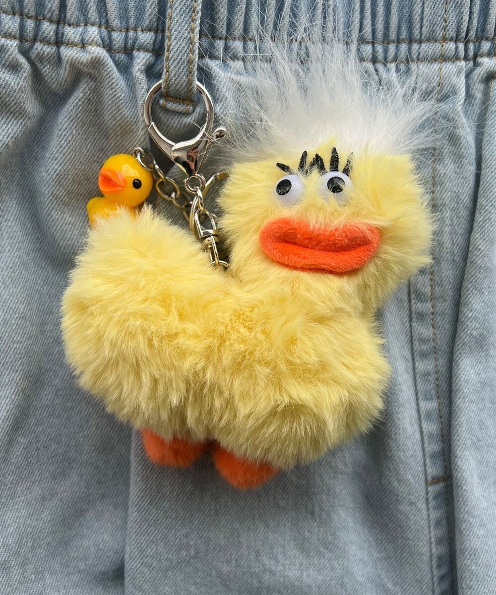 WEGO ヘンテコあひるぬいぐるみキーホルダー 