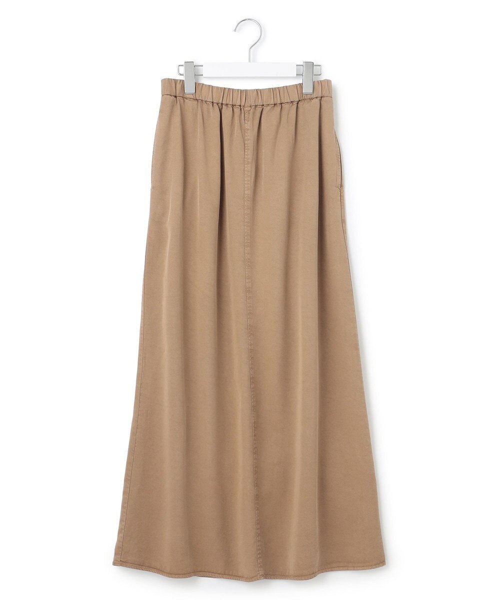 23区 L 【SLOW/一部店舗限定】ガーメントツイル セミフレア スカート 