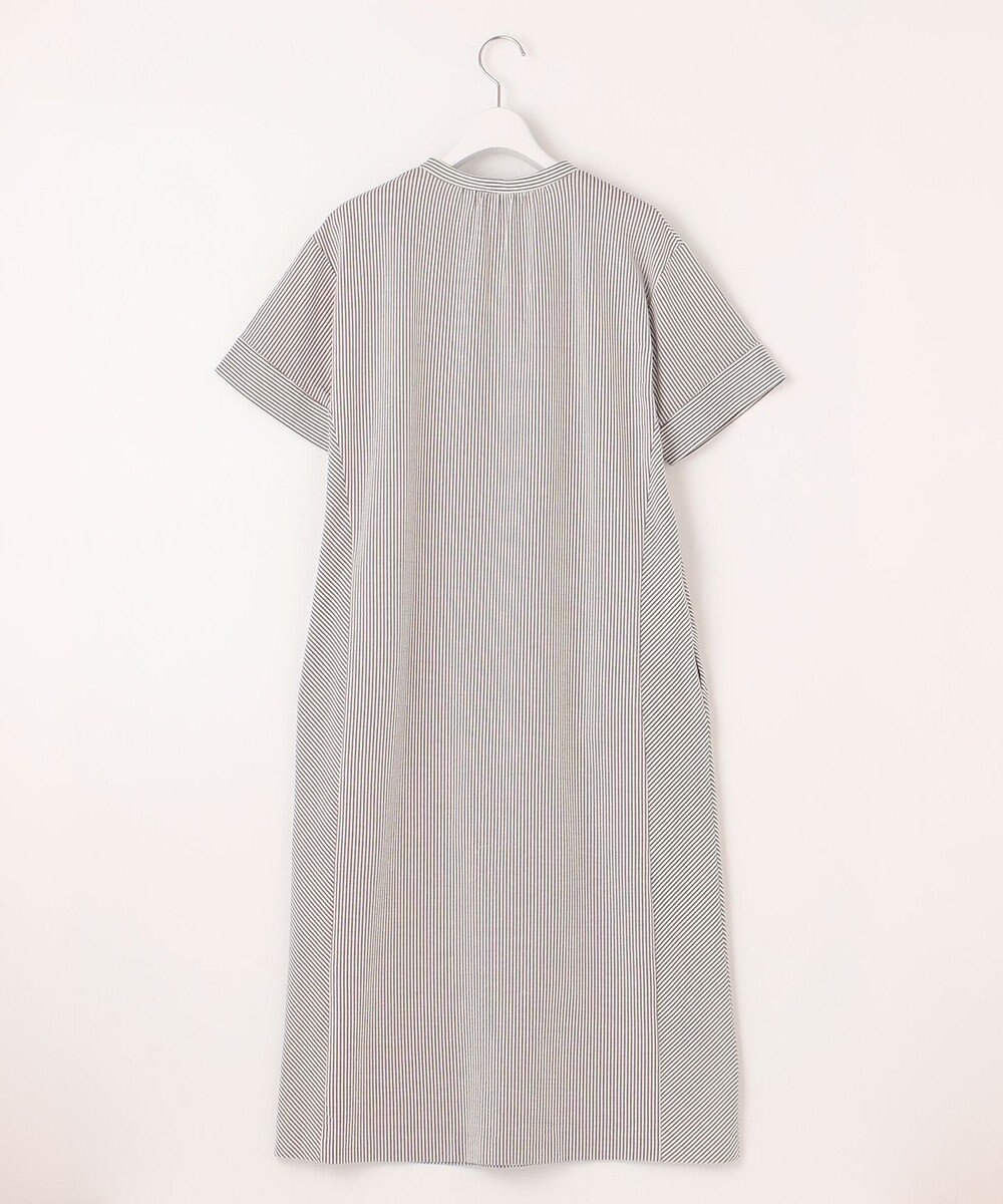 J.PRESS LADIES L 【洗える・抗菌消臭・吸水速乾】サッカージャージー ワンピース 