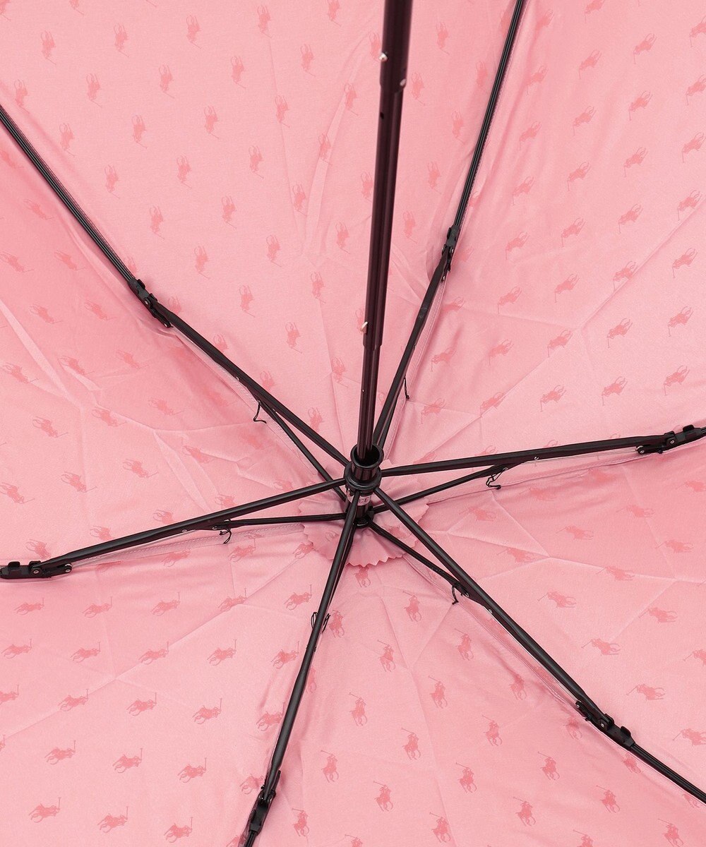 MOONBAT POLO RALPH LAUREN(ポロ ラルフローレン)折りたたみ傘 PPジャカード 