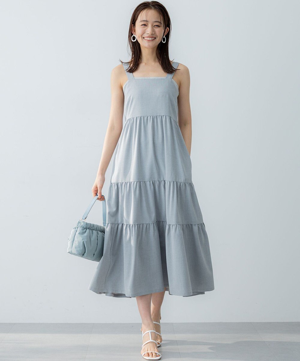 組曲 【WEB限定】ティアードワンピース 