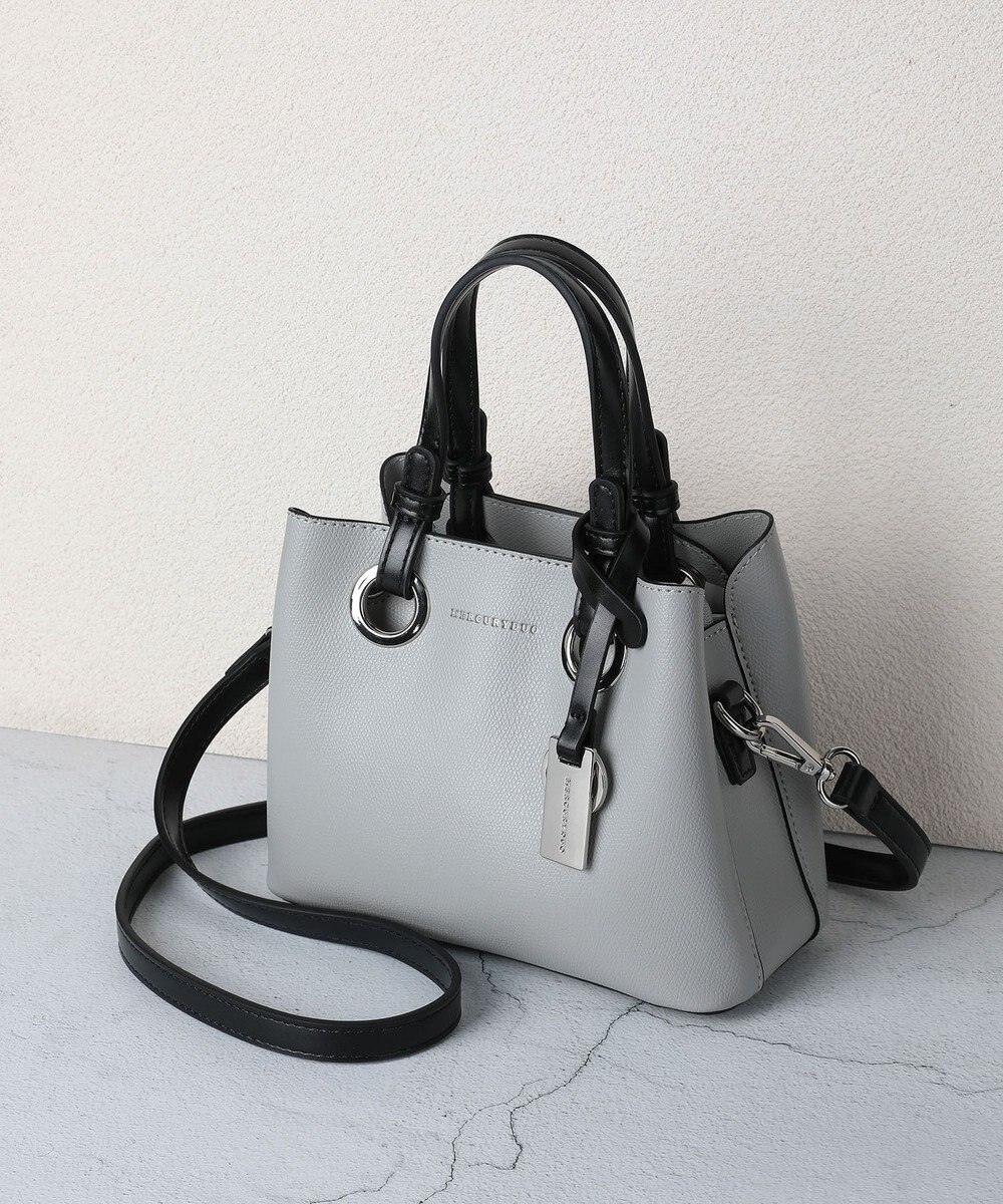 style code 【MERCURYDUO/マーキュリーデュオ】メタルアイレット　ミニショルダーバッグ、ハンドバッグ 