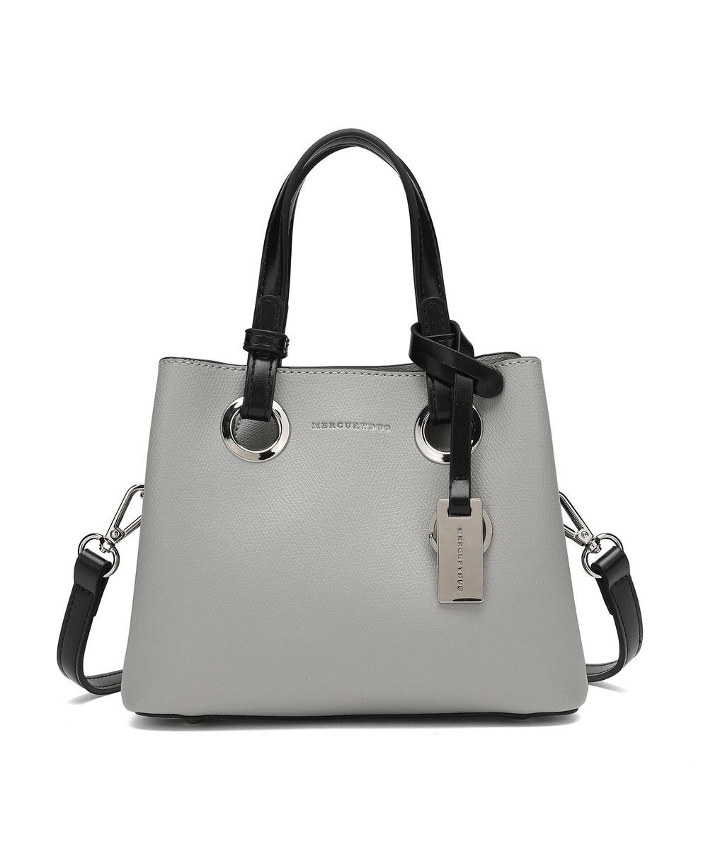 style code 【MERCURYDUO/マーキュリーデュオ】メタルアイレット　ミニショルダーバッグ、ハンドバッグ 