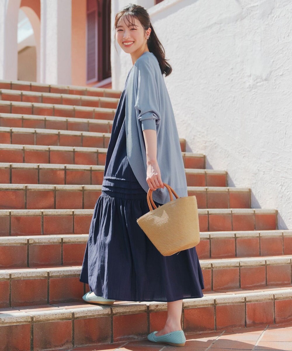 Tiaclasse ドルマンニットカーディガン 