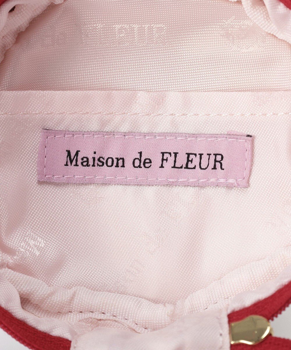 Maison de FLEUR ガトーフレーズスクエアポーチ 