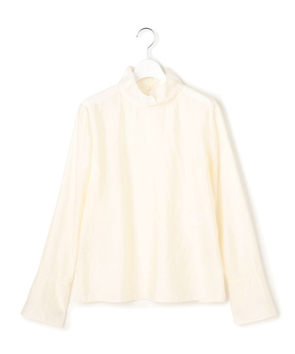 23区 【GOLD LABEL】オーガンジー タートルネック ブラウス 