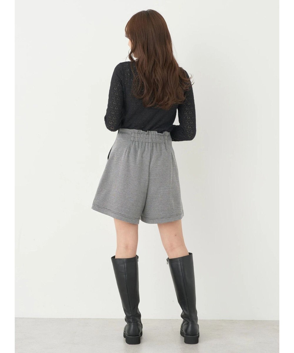 earth music&ecology 起毛レースハイネックインナー 