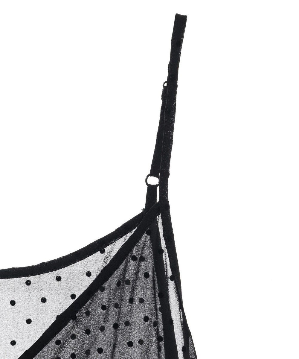 AMERICAN HOLIC ティアードドットキャミワンピース 