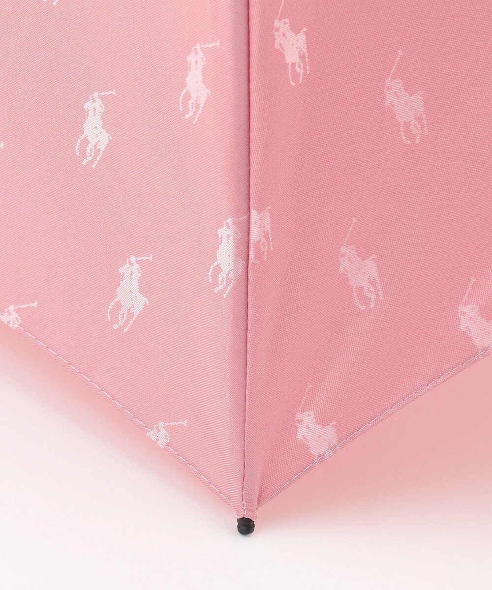 MOONBAT POLO RALPH LAUREN(ポロ ラルフローレン)折りたたみ傘 PPジャカード 
