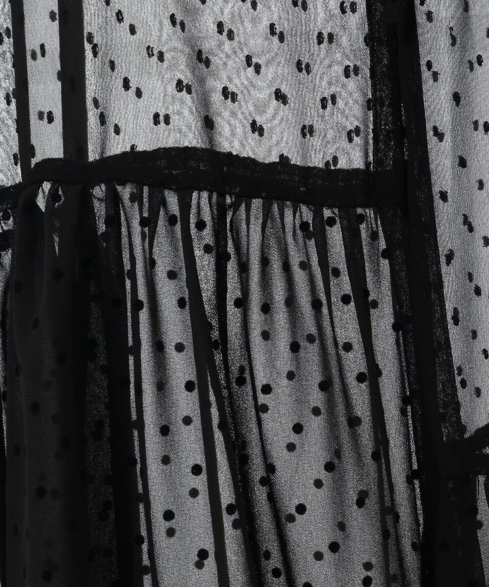 AMERICAN HOLIC ティアードドットキャミワンピース 