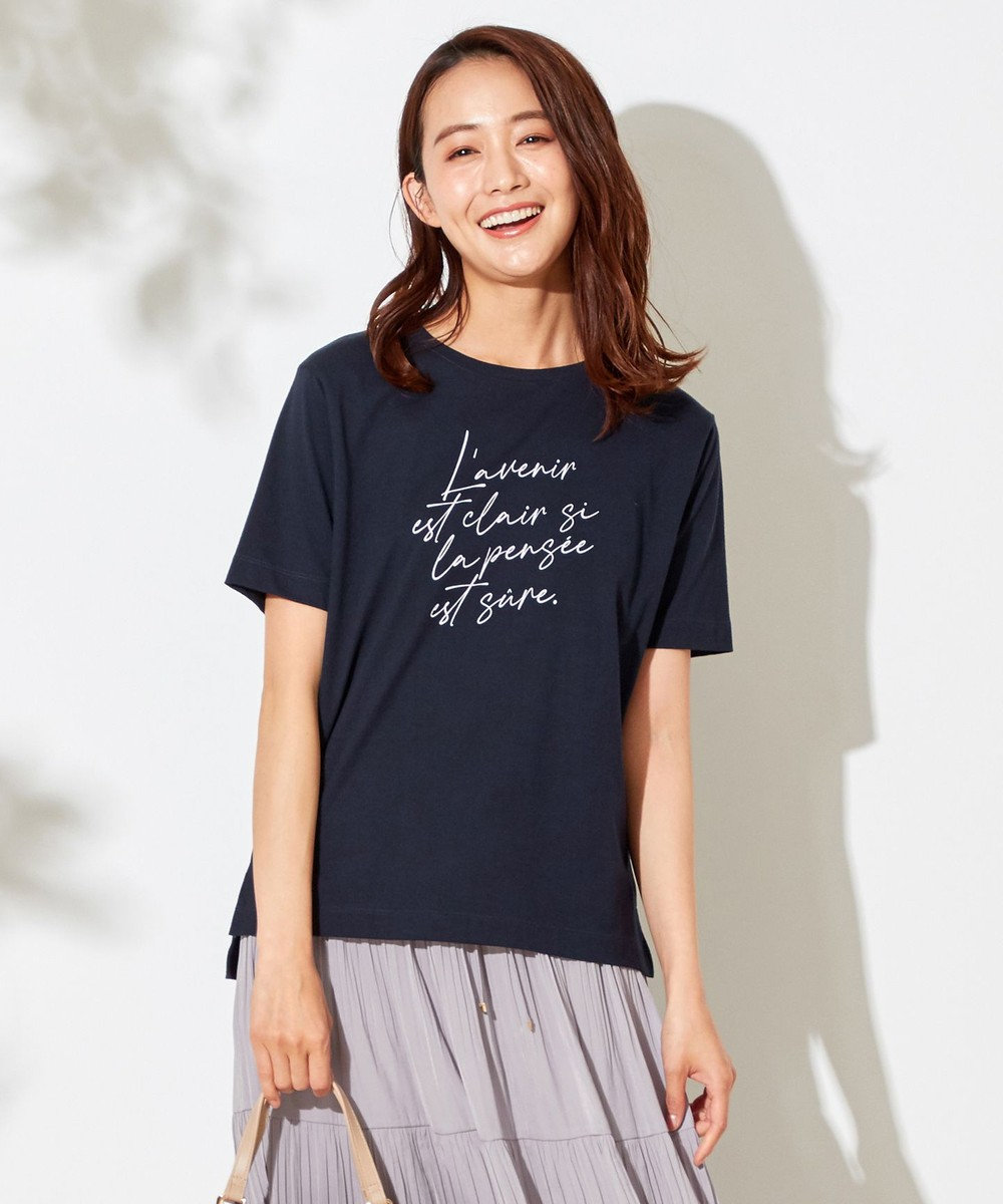 メッセージプリント Tシャツ / any SiS | ファッション通販 【公式通販