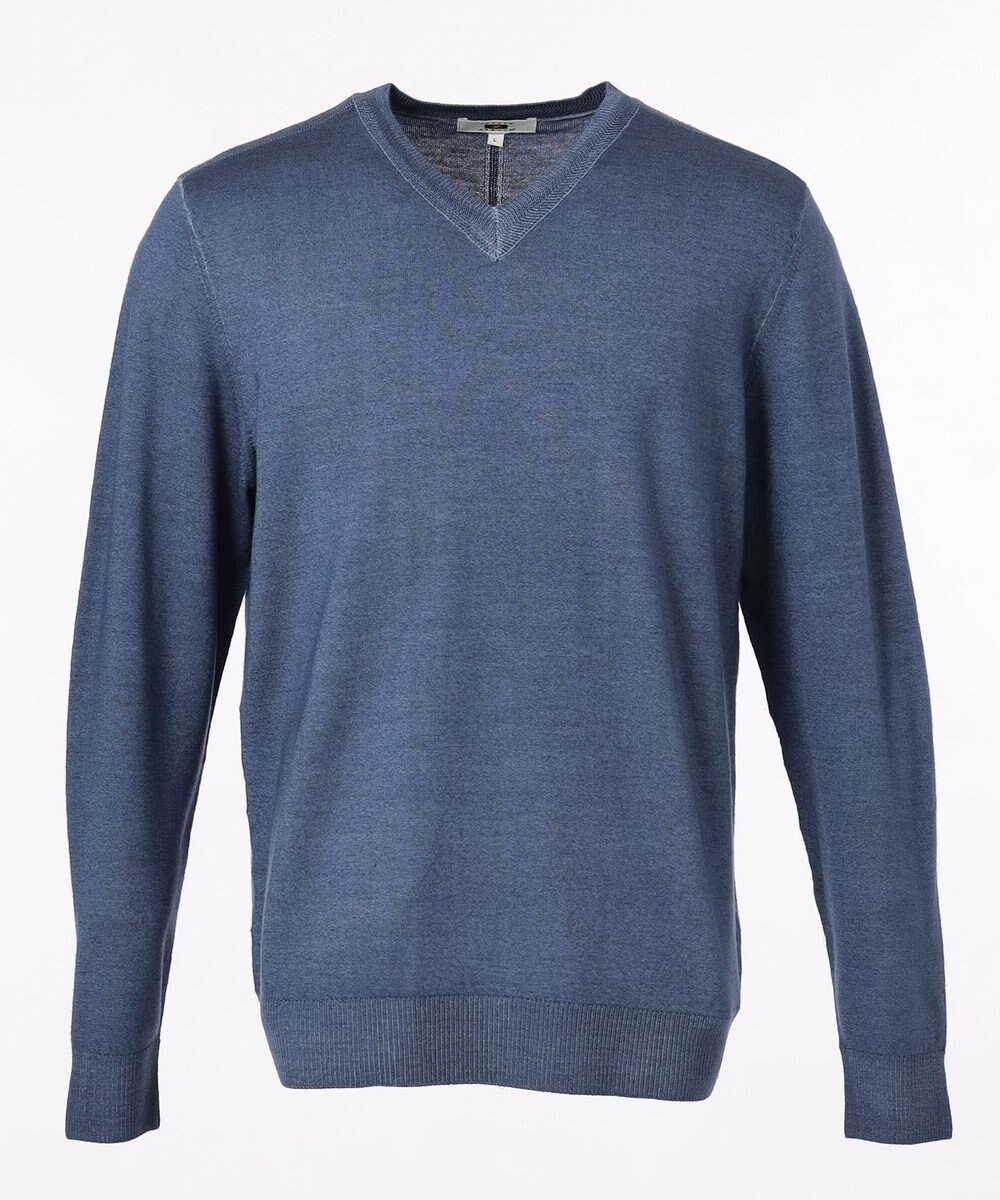 JOSEPH ABBOUD ビンテージガーメントダイ　Vネックニット 