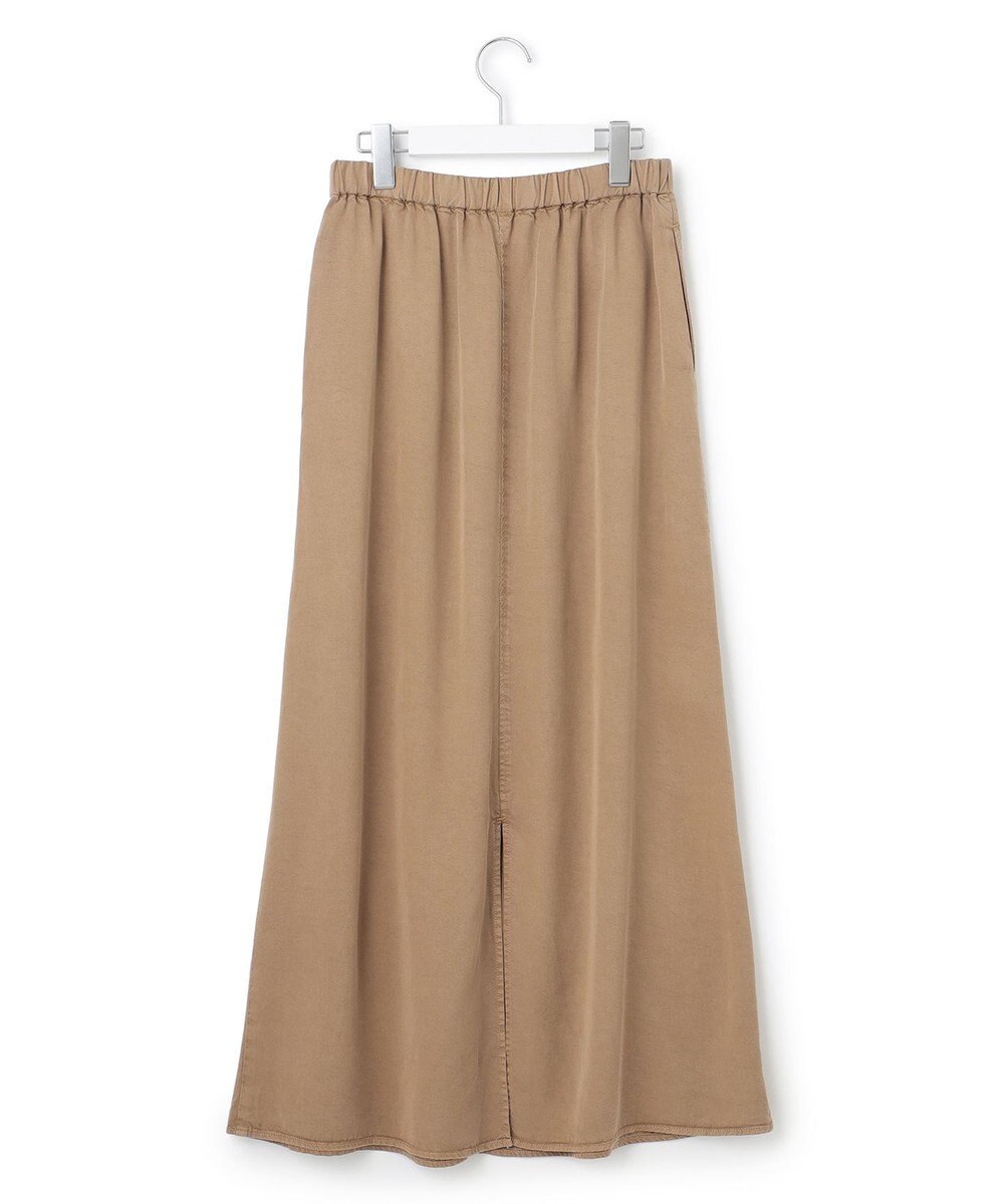 23区 L 【SLOW/一部店舗限定】ガーメントツイル セミフレア スカート 