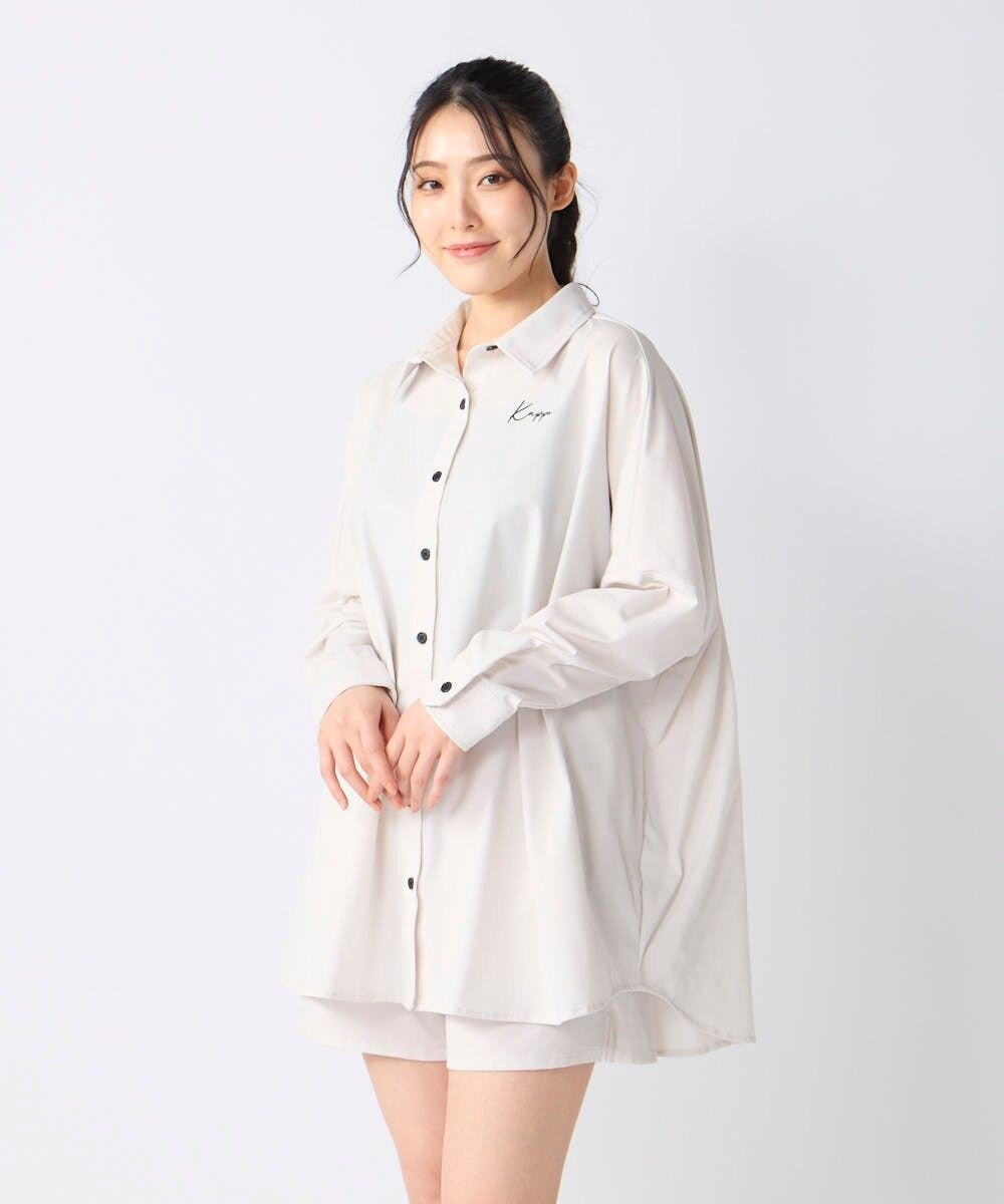 OP／FILA 【Kappa】オーバーサイズシャツ付き 水着4点セット 