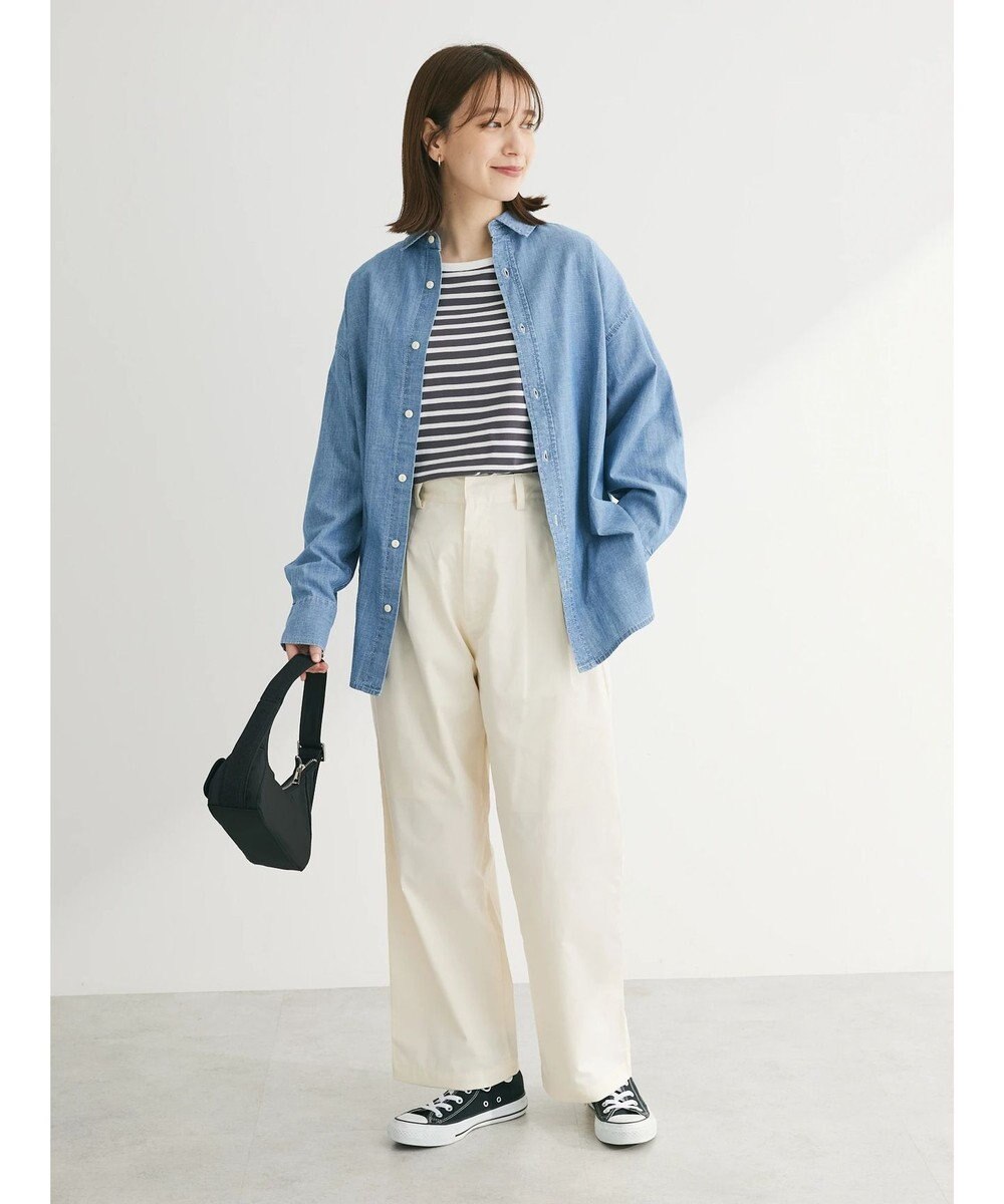 Green Parks ツータックチノパンツ 