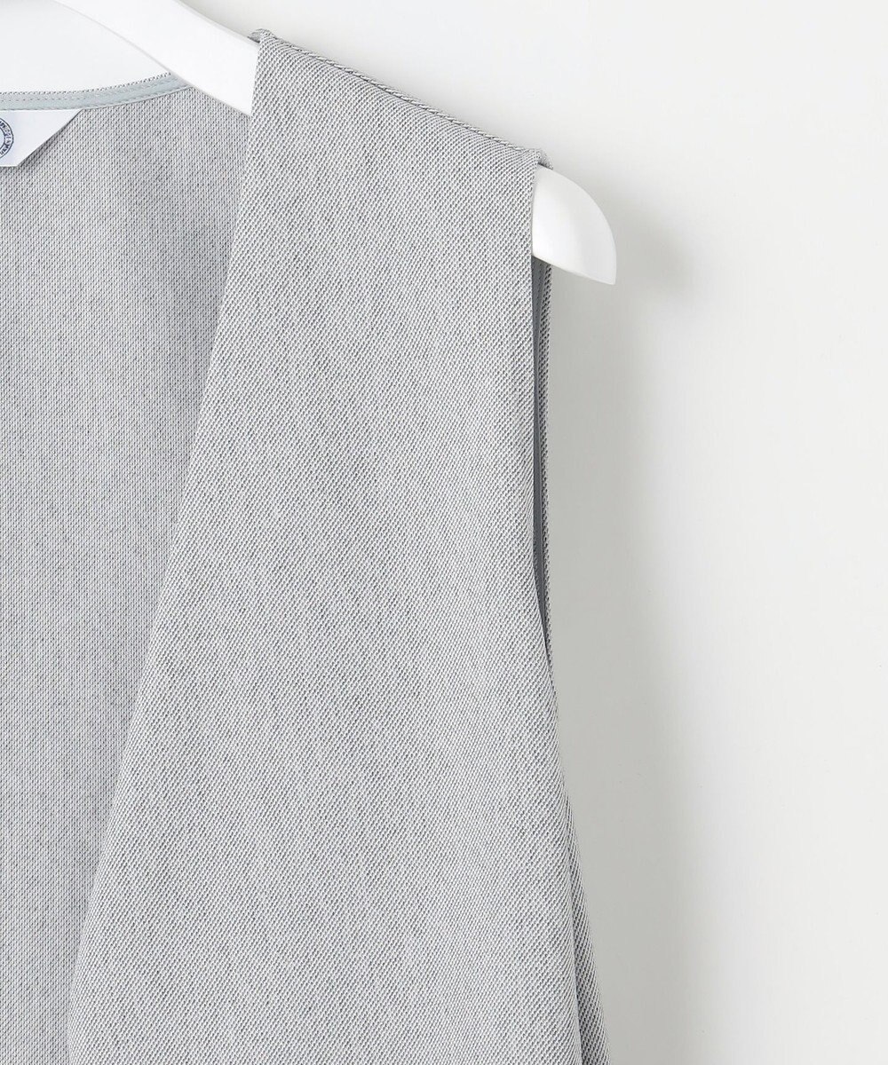 J.PRESS LADIES L リネンライクジャージー ロング ジレ 