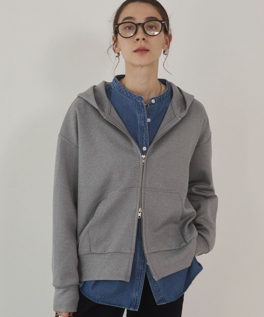 WEGO 【ANGIE VINTAGE】ダンボール ダブルジップパーカー フーディー 