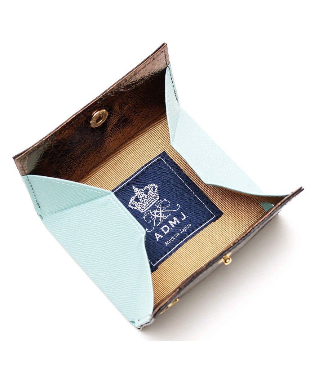 A.D.M.J. 【牛革】クラックメタル/イタリアンレザーコインパース 