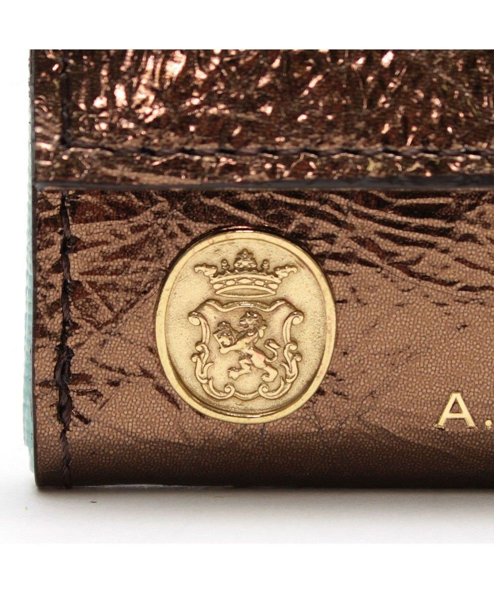 A.D.M.J. 【牛革】クラックメタル/イタリアンレザーコインパース 