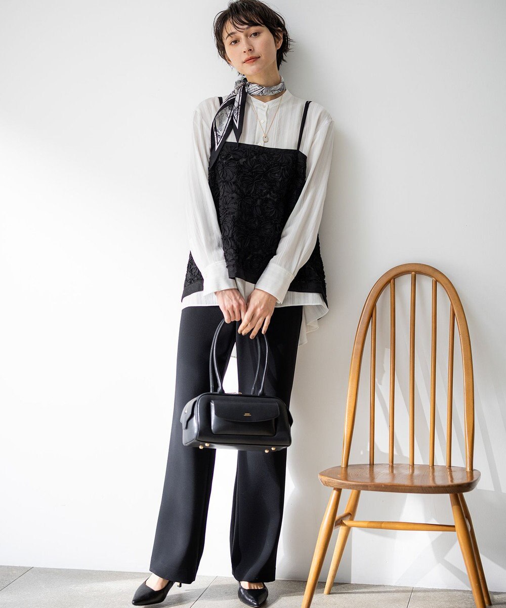 23区 【先行予約】リボンエンブロイダリー キャミソール 