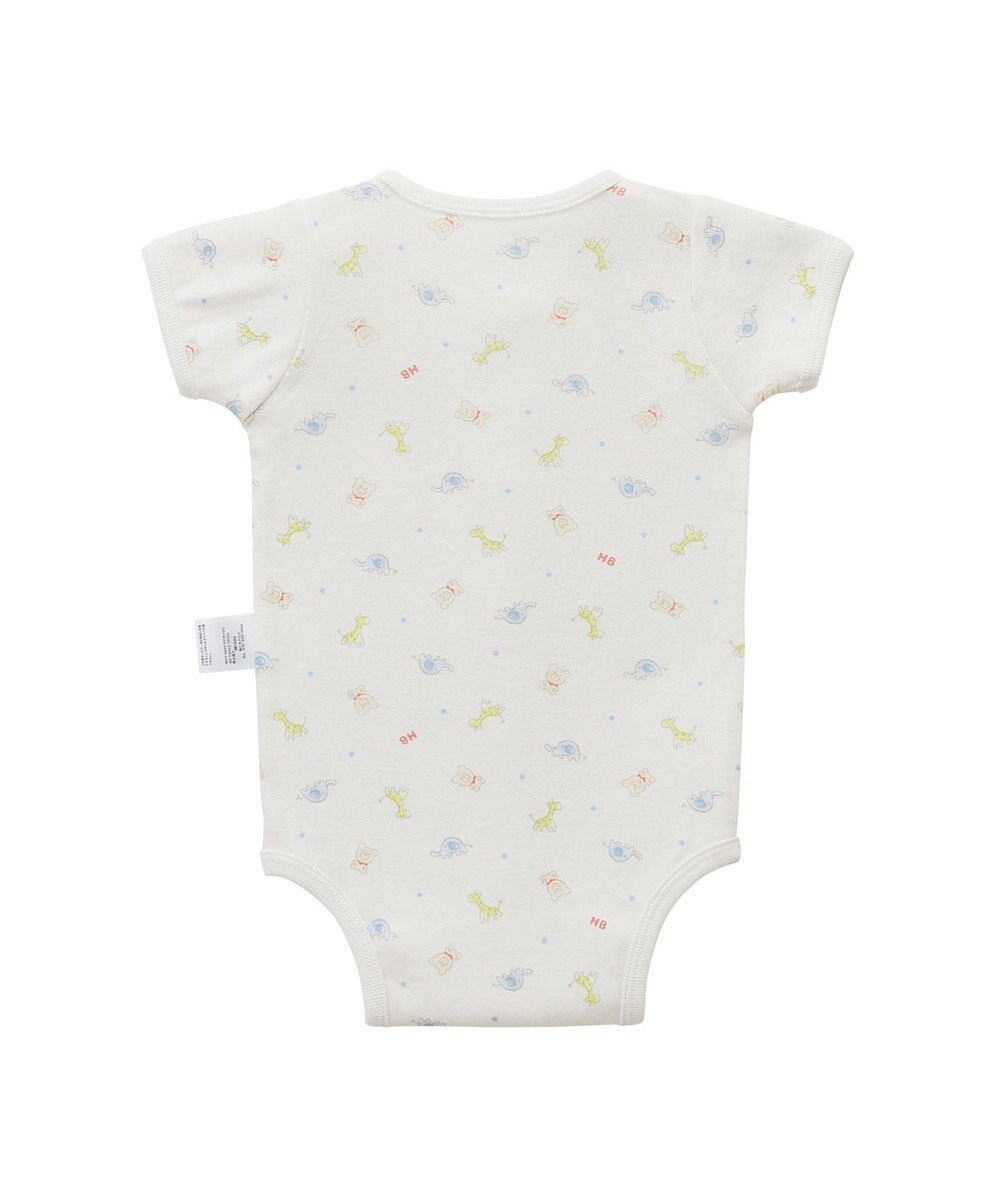 MIKI HOUSE HOT BISCUITS 【60-70cm】 半袖ボディシャツ(前開き) 