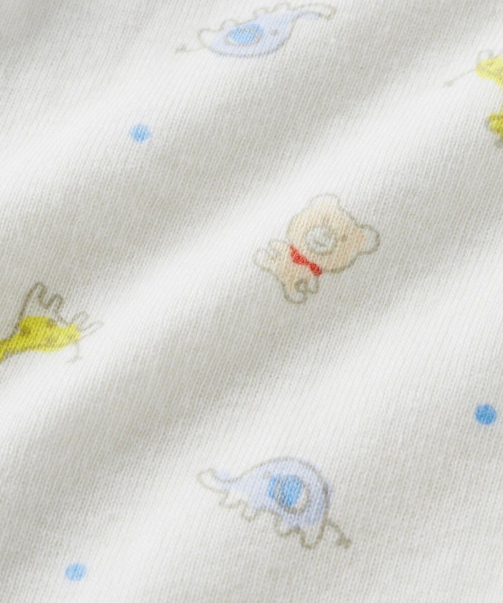 MIKI HOUSE HOT BISCUITS 【60-70cm】 半袖ボディシャツ(前開き) 