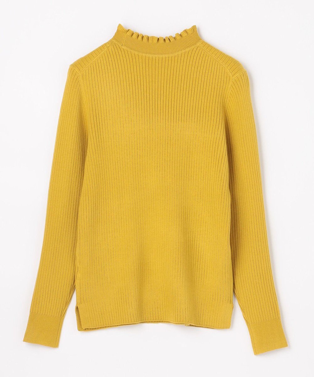 ANY L 【6色展開】フリルネックニット 