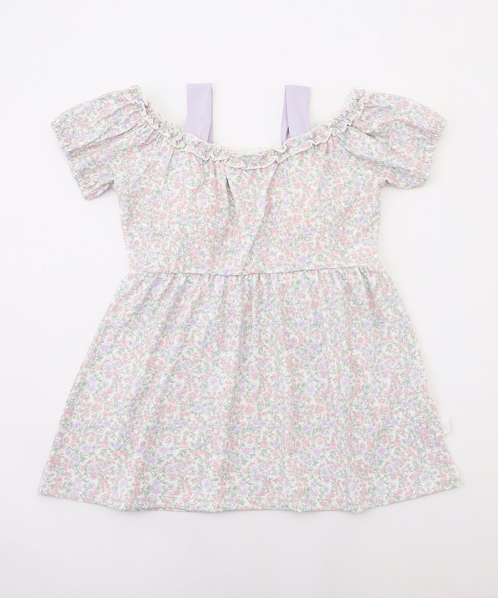 組曲 KIDS 【SS-Lサイズ】 ボタニカルフラワースイムウェア(セパレート) 