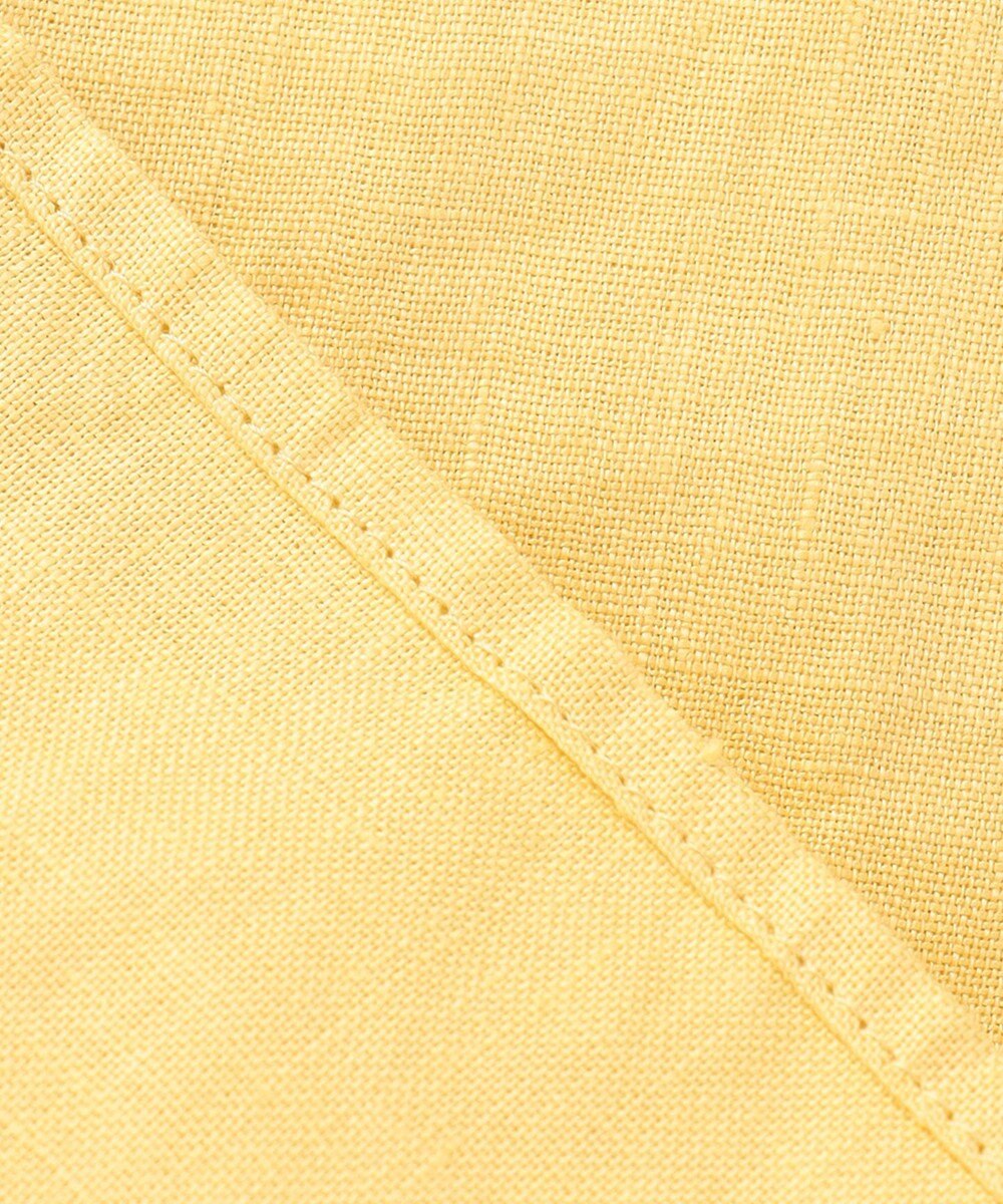 自由区 【XSサイズ～/洗える/セット可】エンブロイダリーリネンフレア袖 ブラウス 