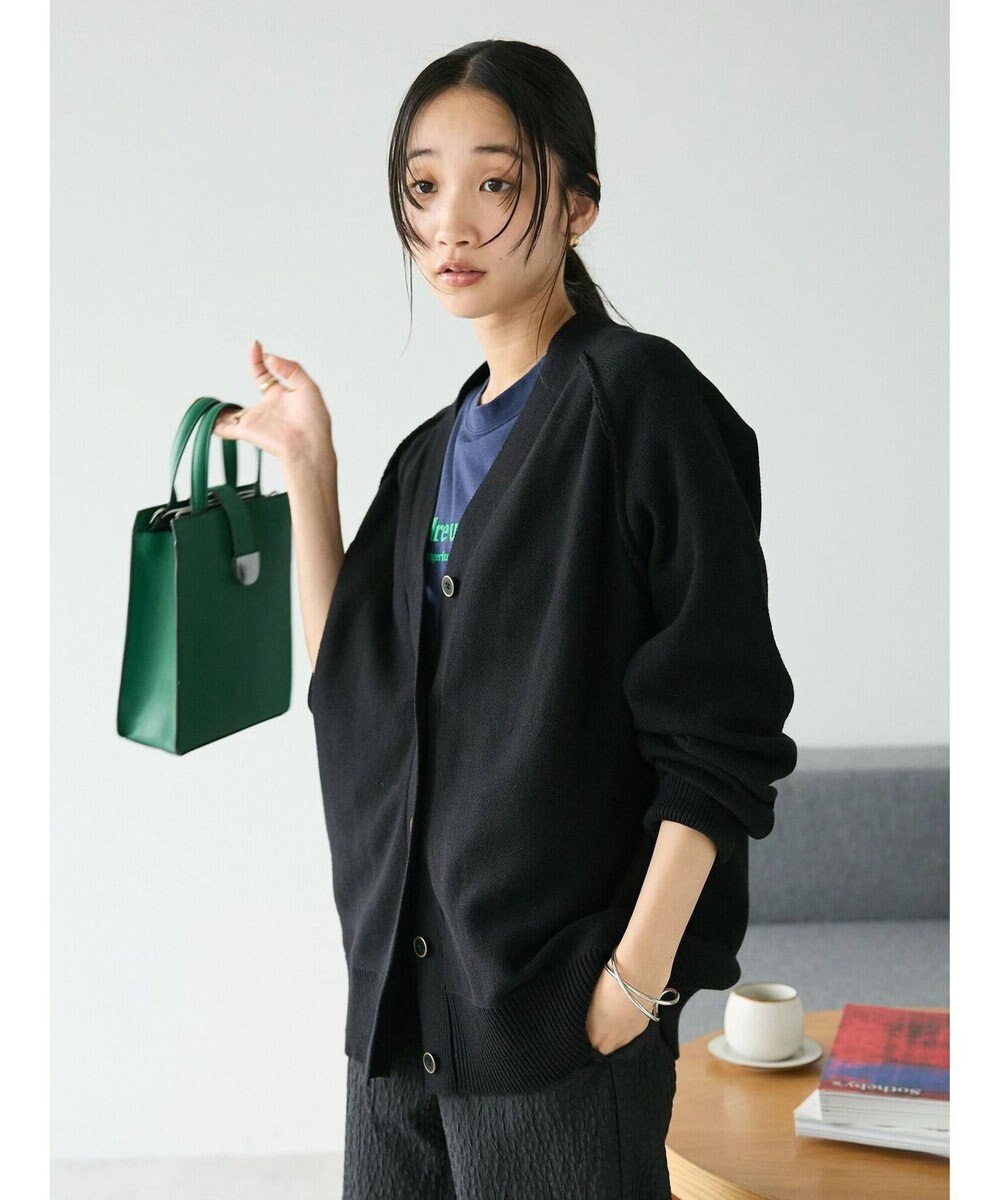 CRAFT STANDARD BOUTIQUE アウトリンキングニットカーディガン 