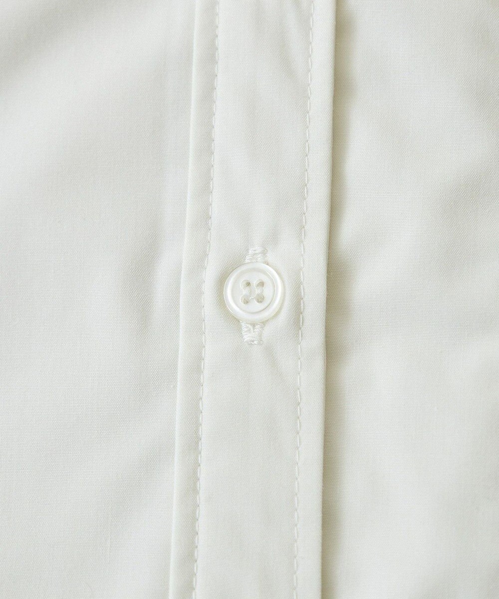 earth music&ecology ロールアップスリーブボクシーシャツ 