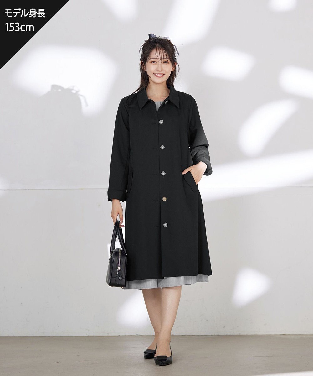 Tiaclasse L 【洗える】ステンカラーコート 