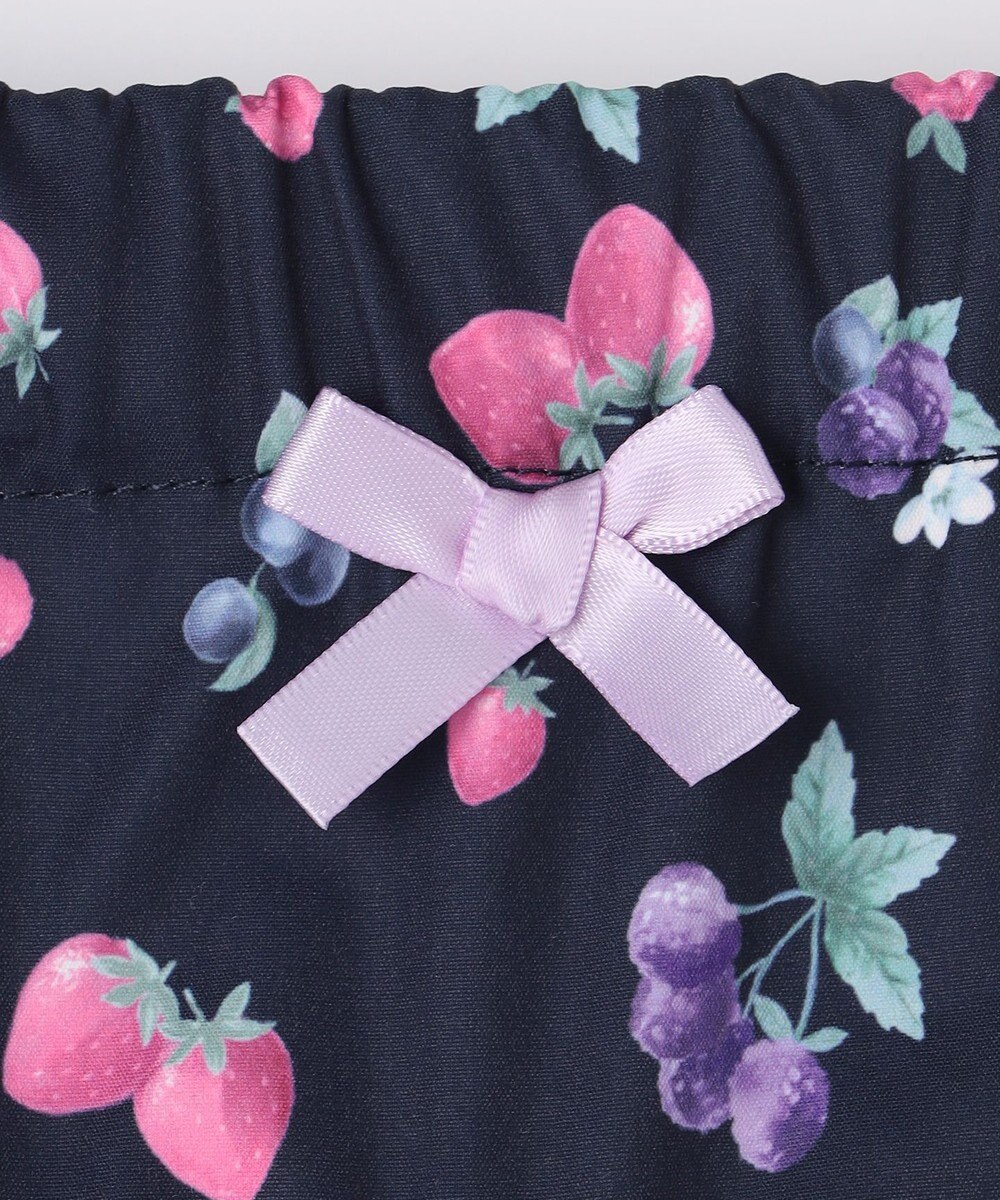 ANY KIDS 【洗濯機可能】総柄フルーツ キュロット 