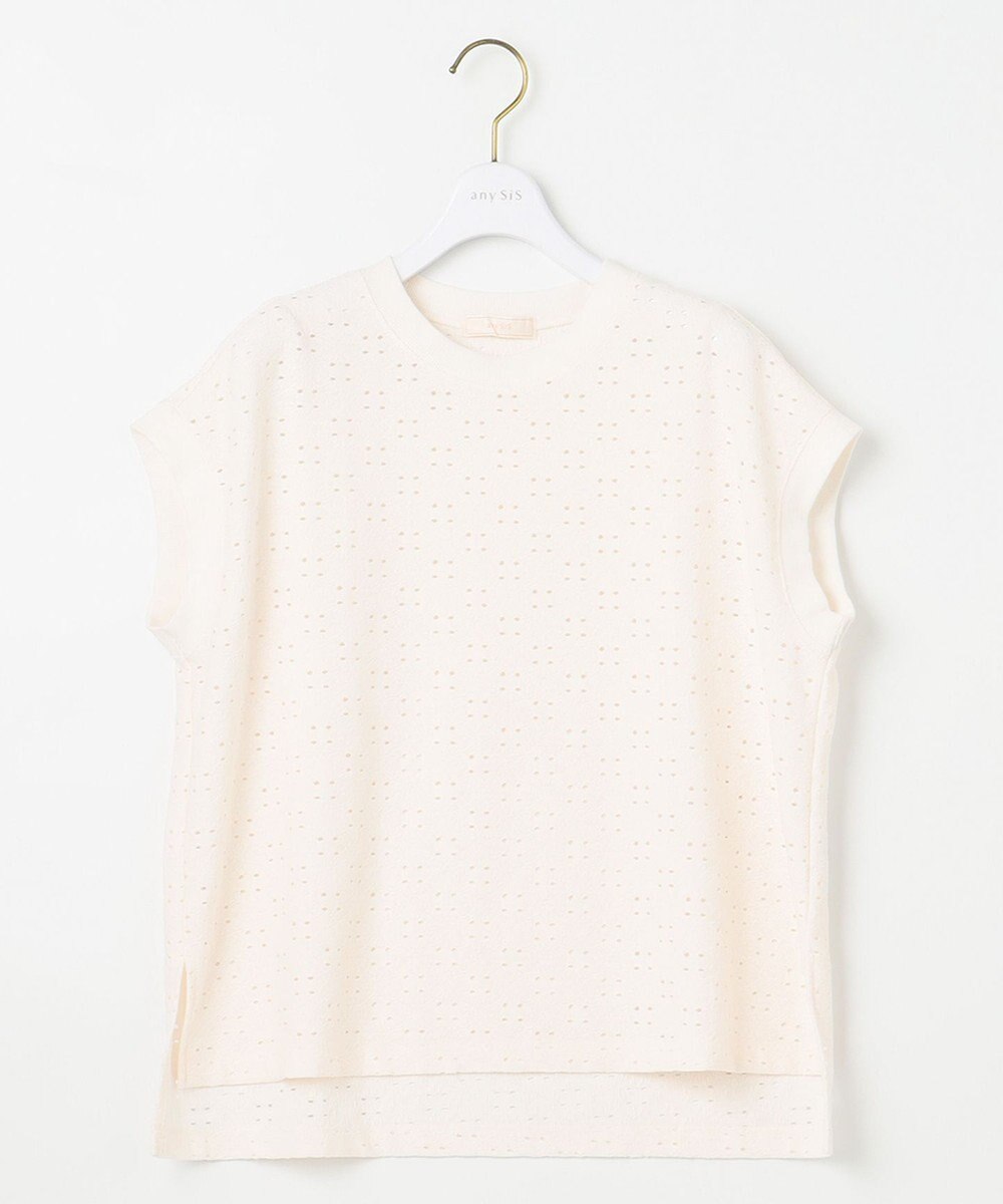 ANY SIS レーシージャカード カットソー 