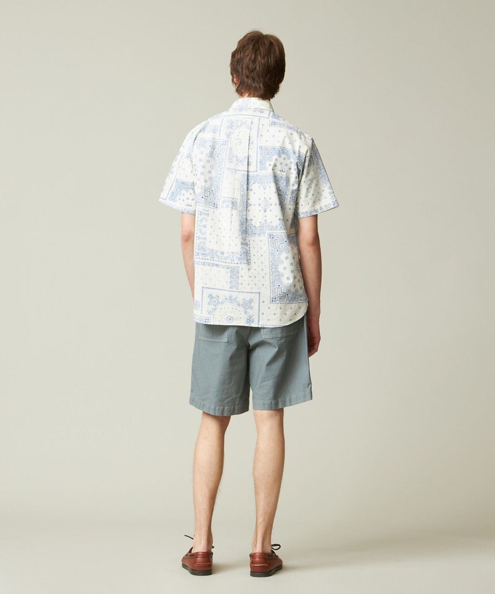 J.PRESS MEN ペイズリーバンダナプリント シャツ 