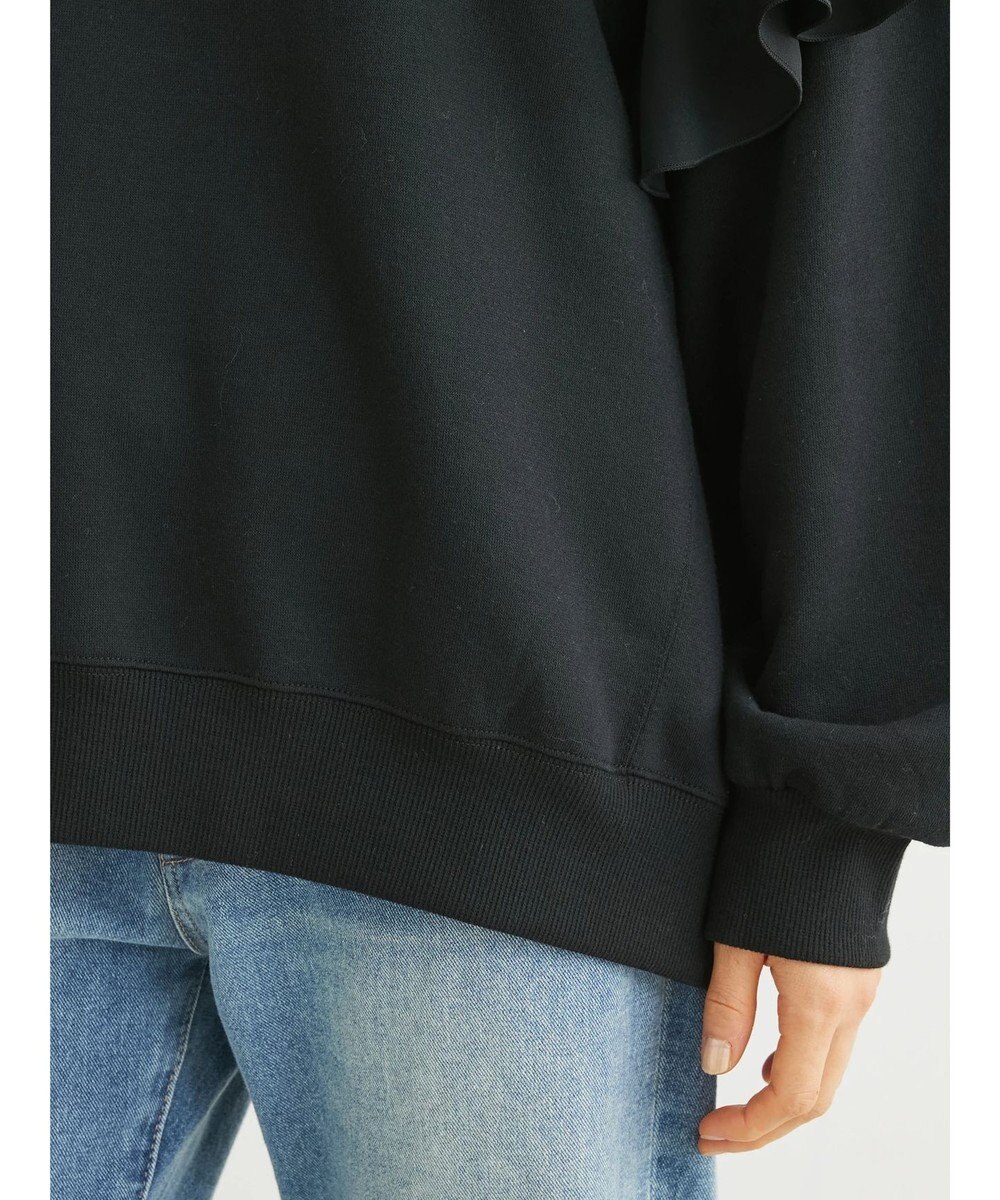 Green Parks ・ＳＵＧＡＲ　ＳＰＯＯＮ　ラッフルショルダースウェット 