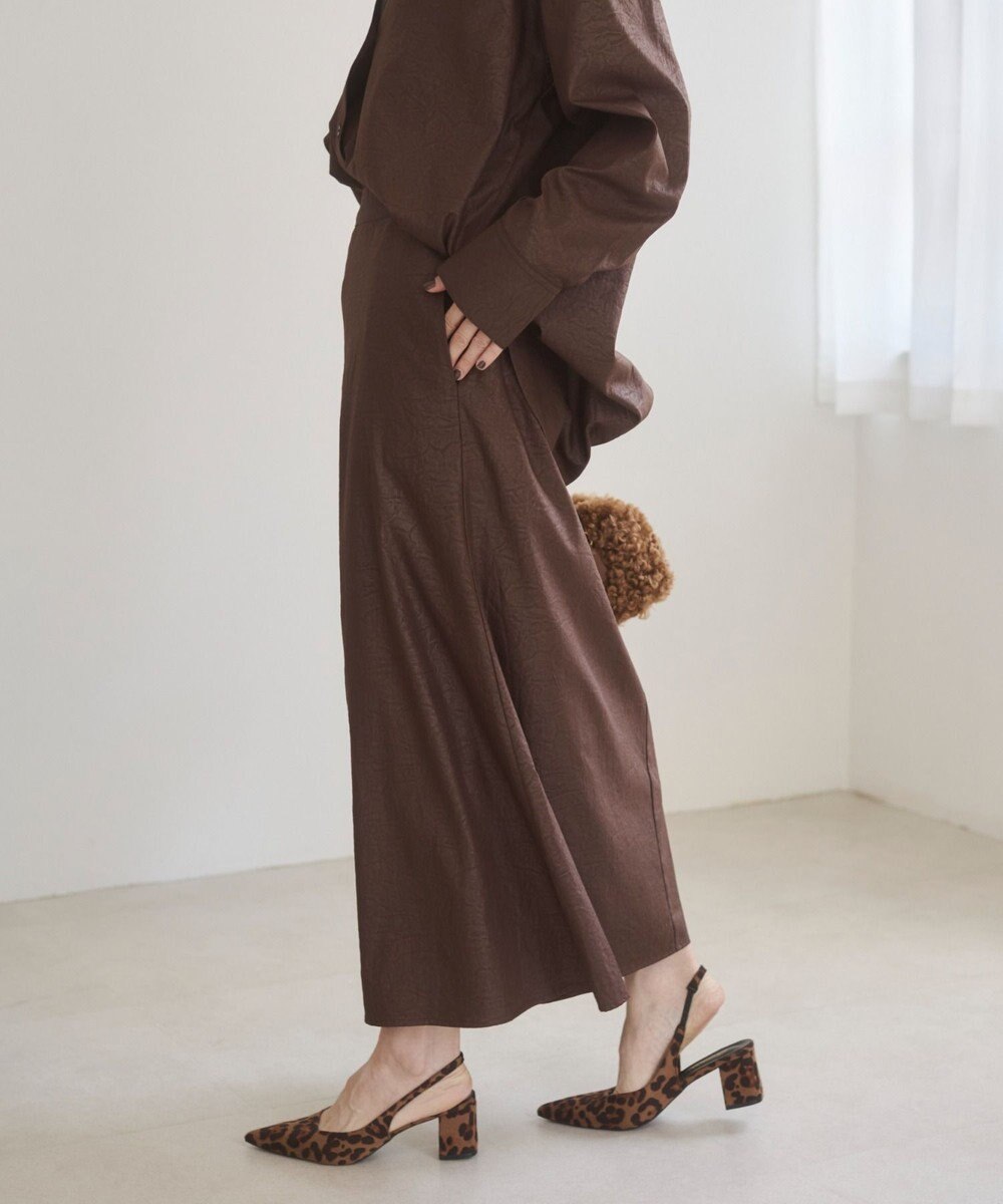 WEGO 【ANGIE VINTAGE】レザーライクシャツ＆スカートセットアップ 