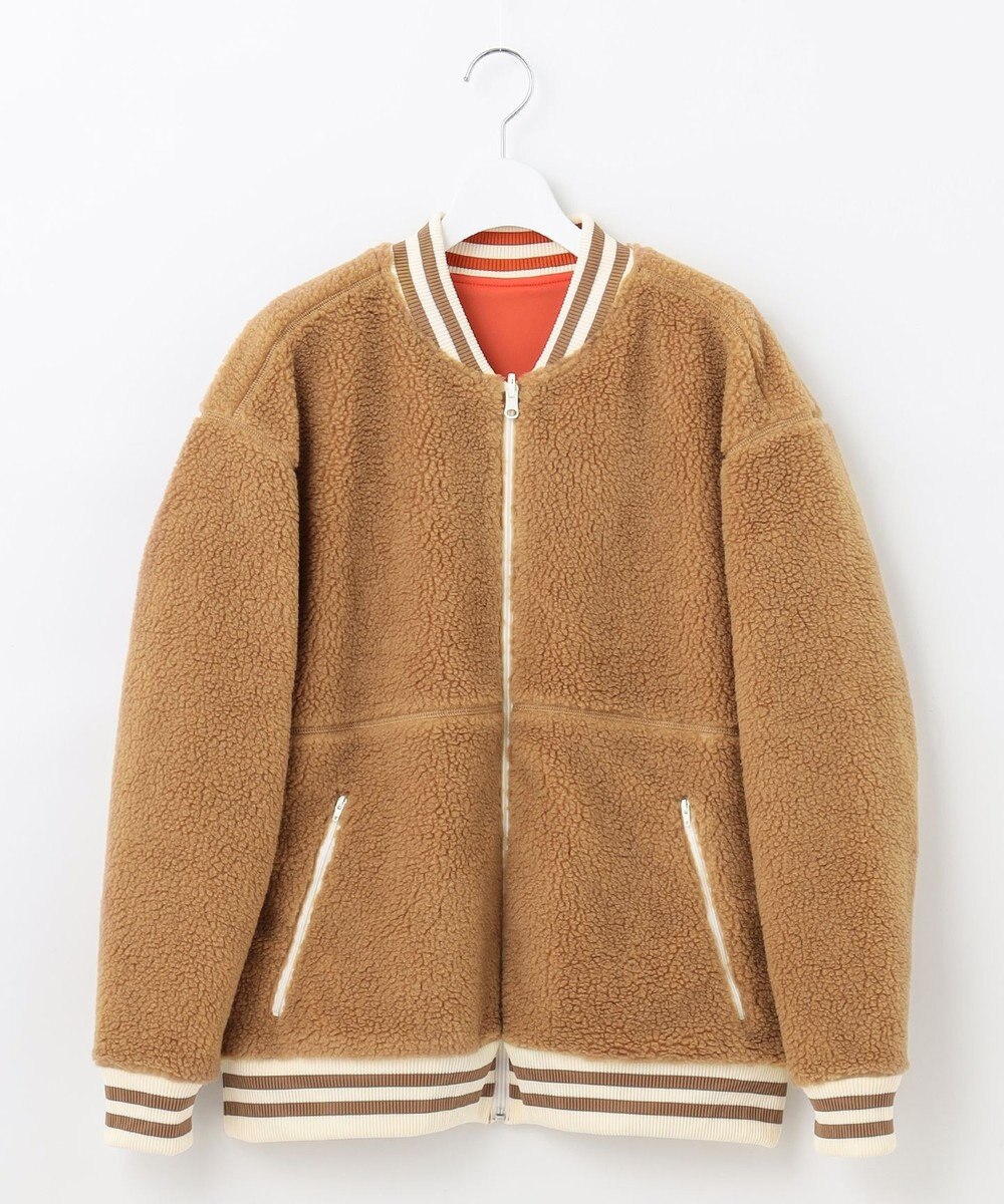 PW CIRCULUS 【WOMEN】【撥水/防風】リバーシブル ボア ジップアップ ブルゾン 