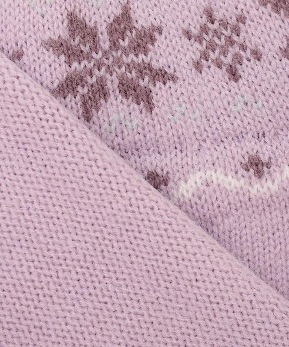 ANY KIDS ノルディック柄 ニット 