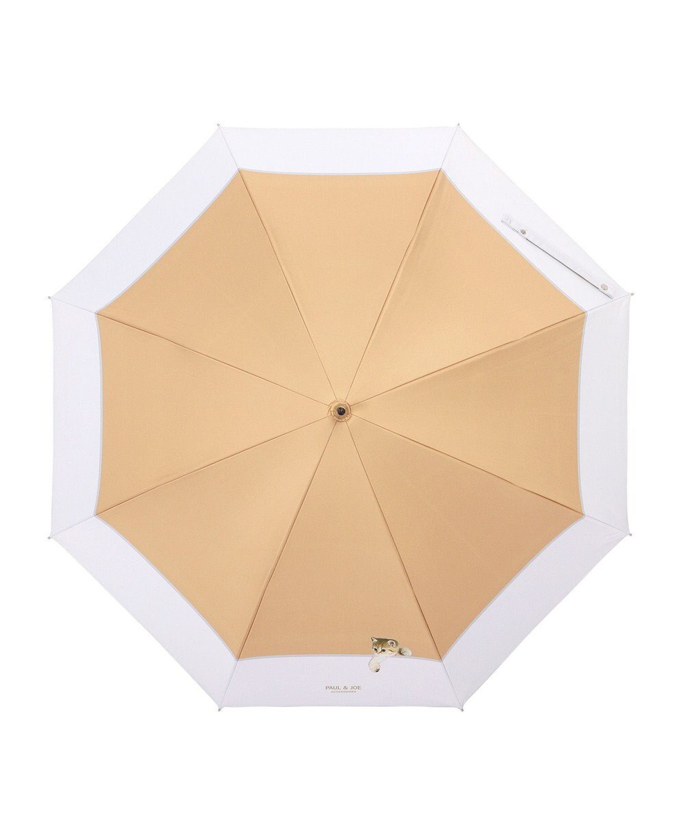 MOONBAT 【軽量】PAUL & JOE 晴雨兼用日傘 長傘 スウィンギングヌネット 一級遮光 遮熱 UV 