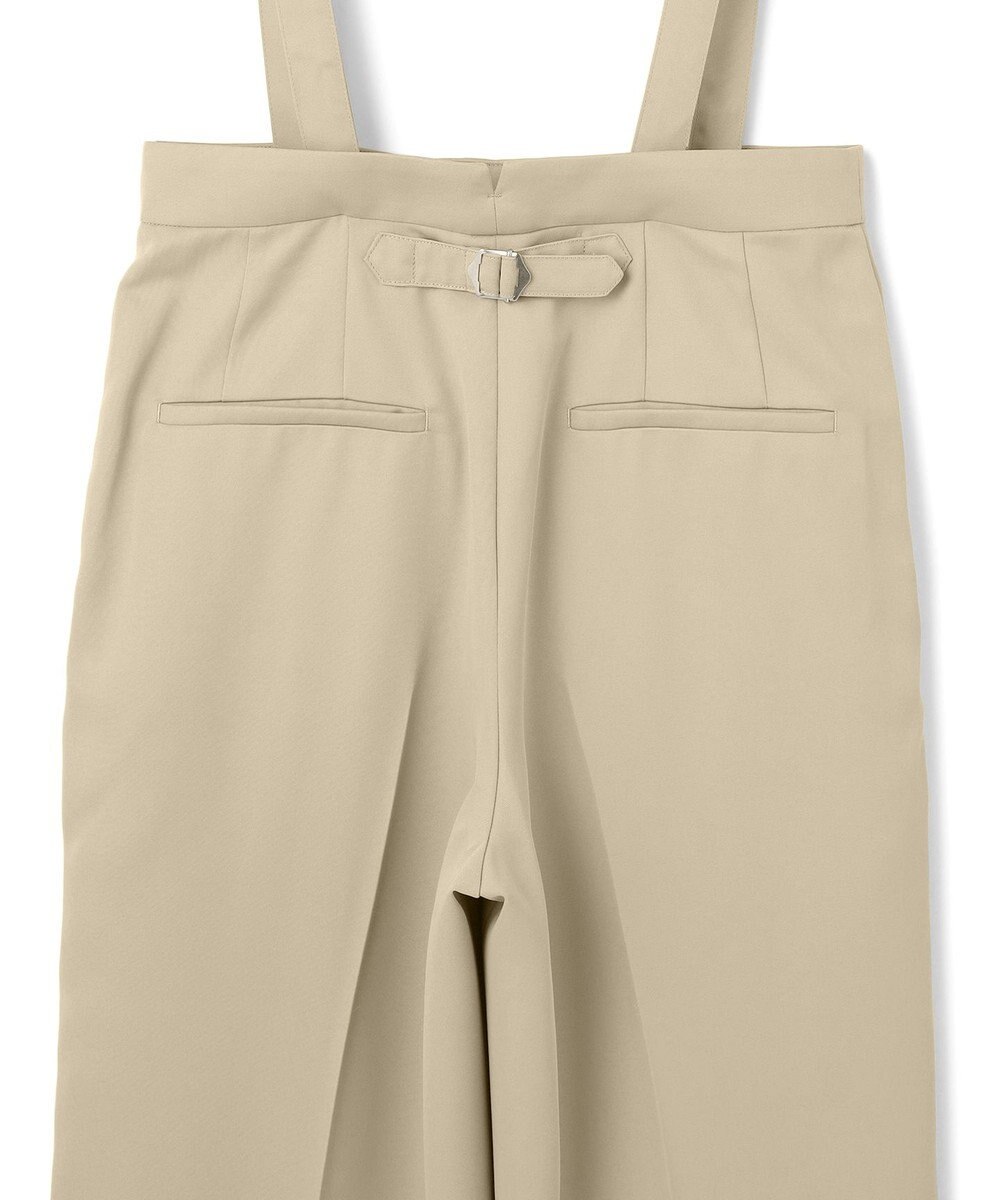 ICB L 【CLASSY.1月号掲載・2WAY・洗える】 クリアサテン ワイドストレートパンツ 