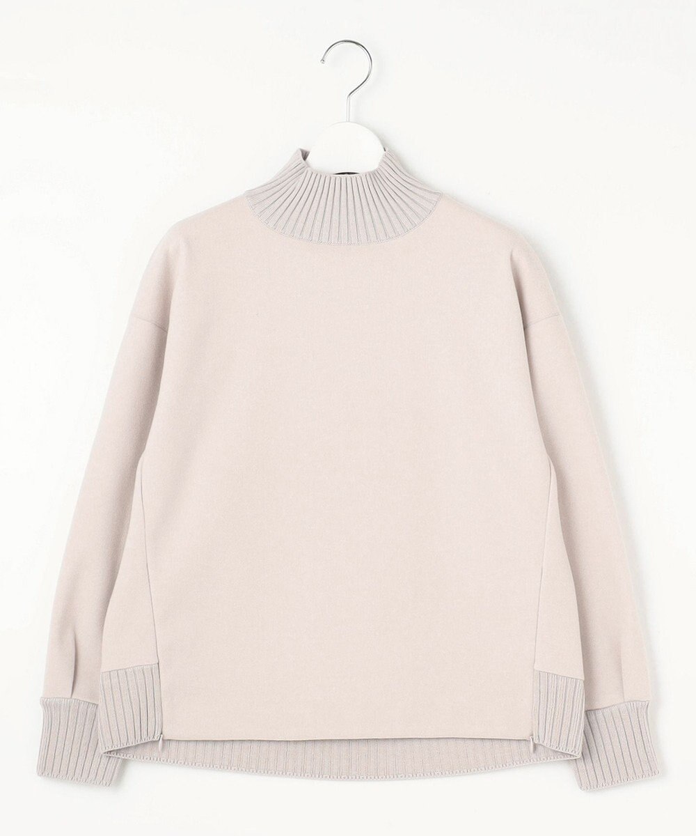 J.PRESS LADIES S ニードルパンチ ハイネック カットソー 